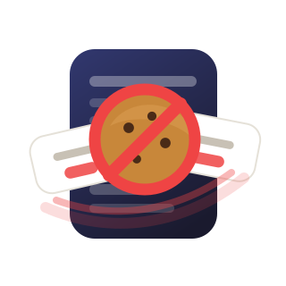Cookie consent banner blocked on a device